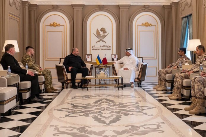 กาตาร์ และ ยูเครน ลงนามในข้อตกลงความร่วมมือด้านกลาโหม กาตาร์ และ ยูเครน ลงนามในข้อตกลงความร่วมมือด้านกลาโหม